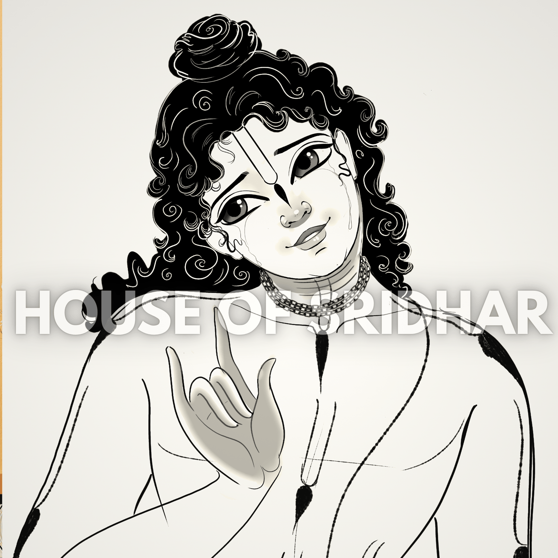 Sri Nityananda – The Ocean of Mercy | Fine Art Print
