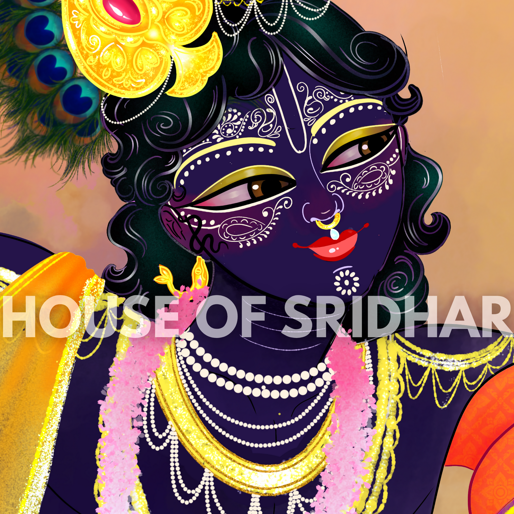 Radha Krishna – Yugal Kishore | Fine Art Print