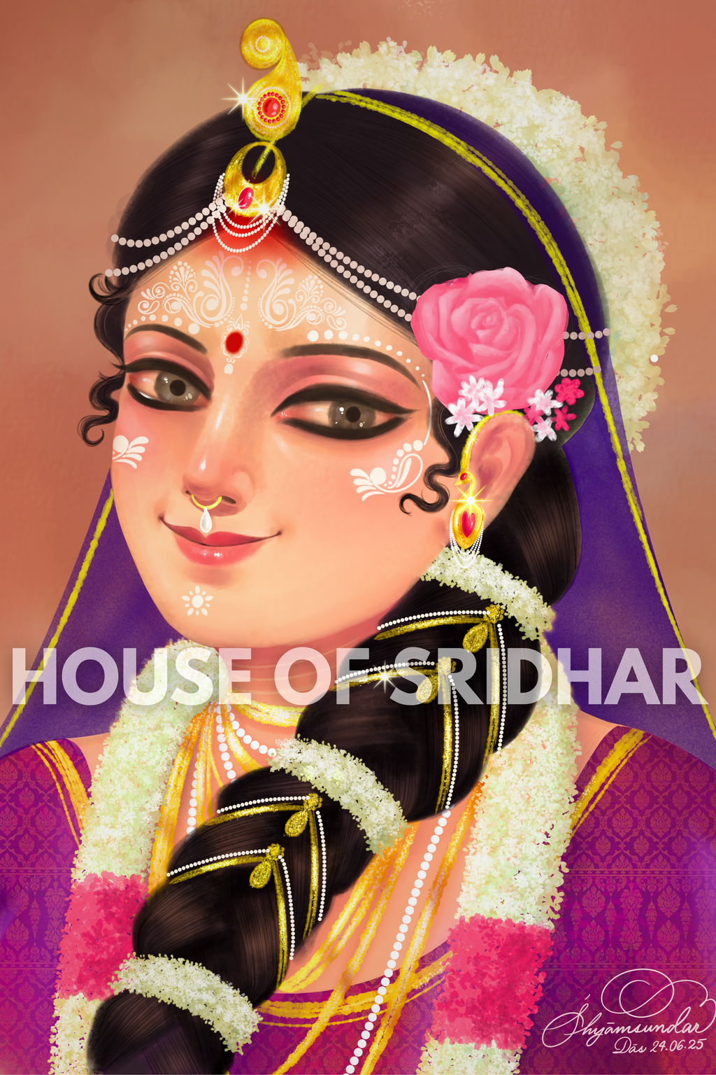 Srimati Radharani – The Queen of Vrindavan | Fine Art Print
